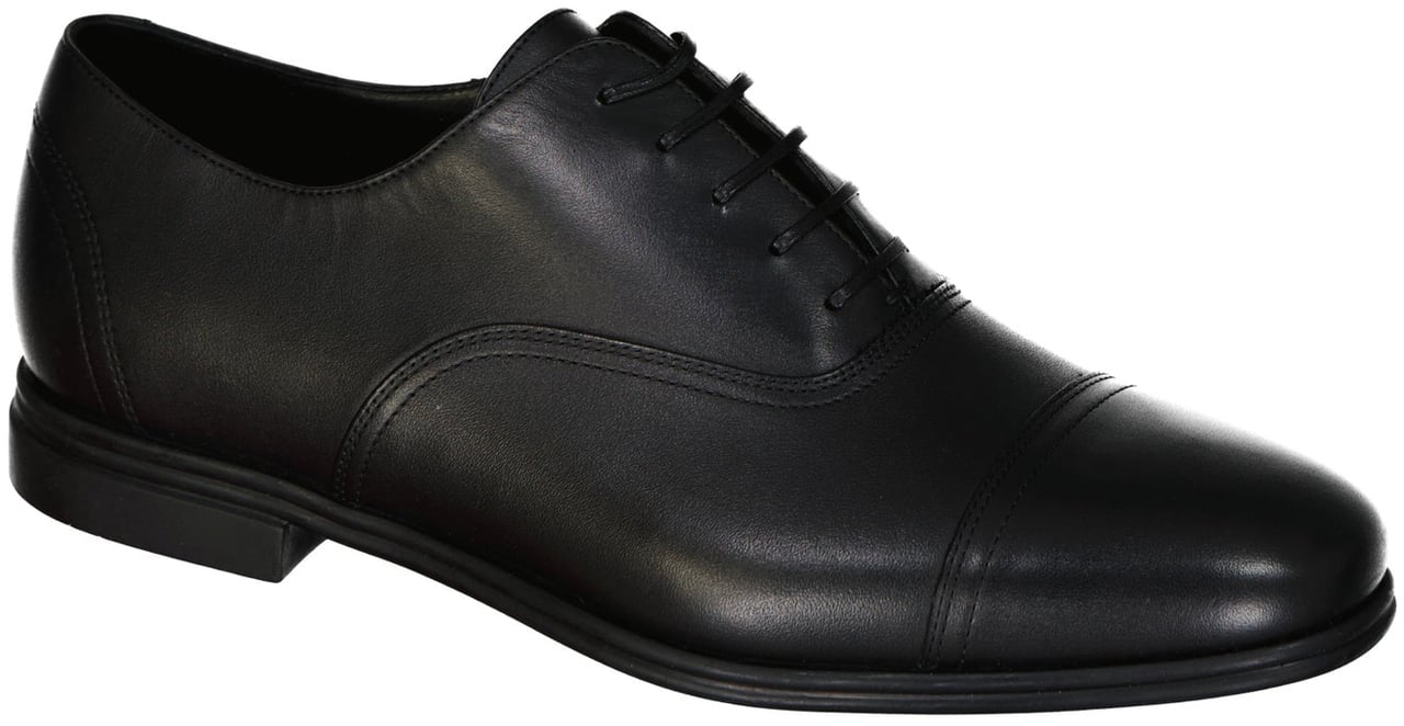 Salvatore Ferragamo Salvatore Ferragamo Spice Leather Loafers Zwart