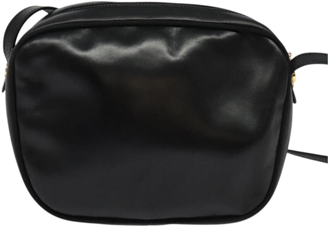 Salvatore Ferragamo Vara Bow Camera Leather Zwart