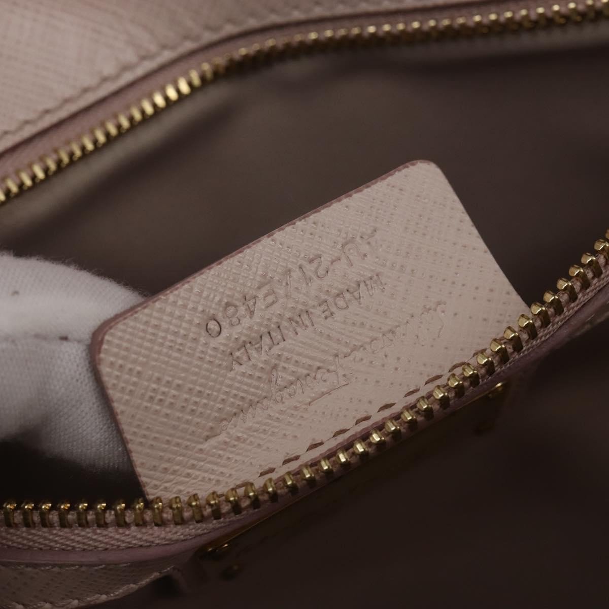 Salvatore Ferragamo Ginny Crossbody Bag Leather Small Roze