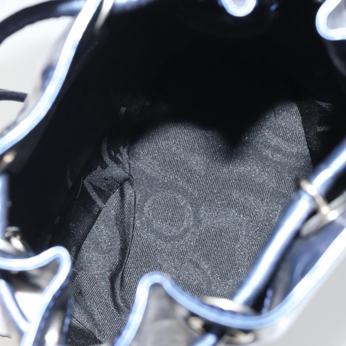 Salvatore Ferragamo Vala Patent Leather Navy