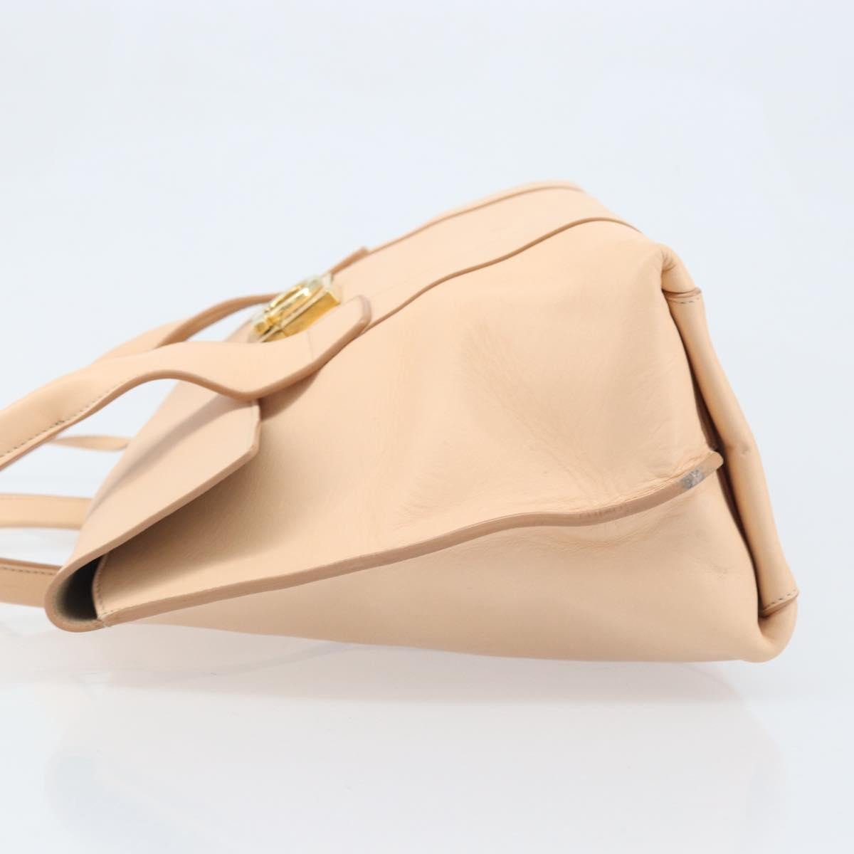 Salvatore Ferragamo Sookie Satchel Leather Medium Roze