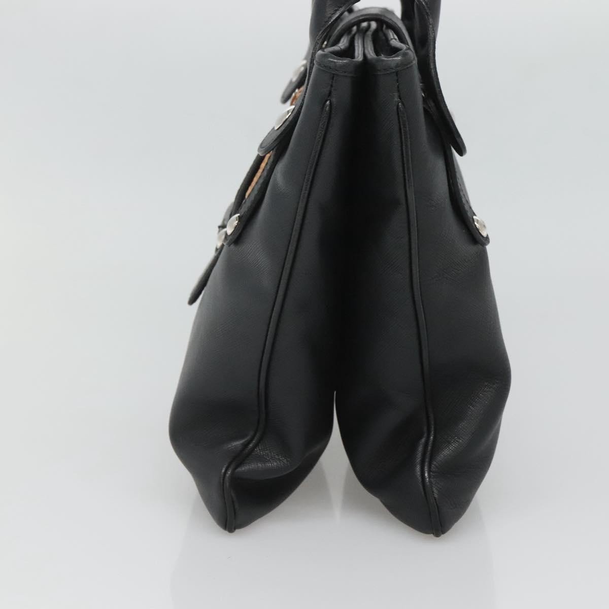 Salvatore Ferragamo Gancini Leather Small Zwart