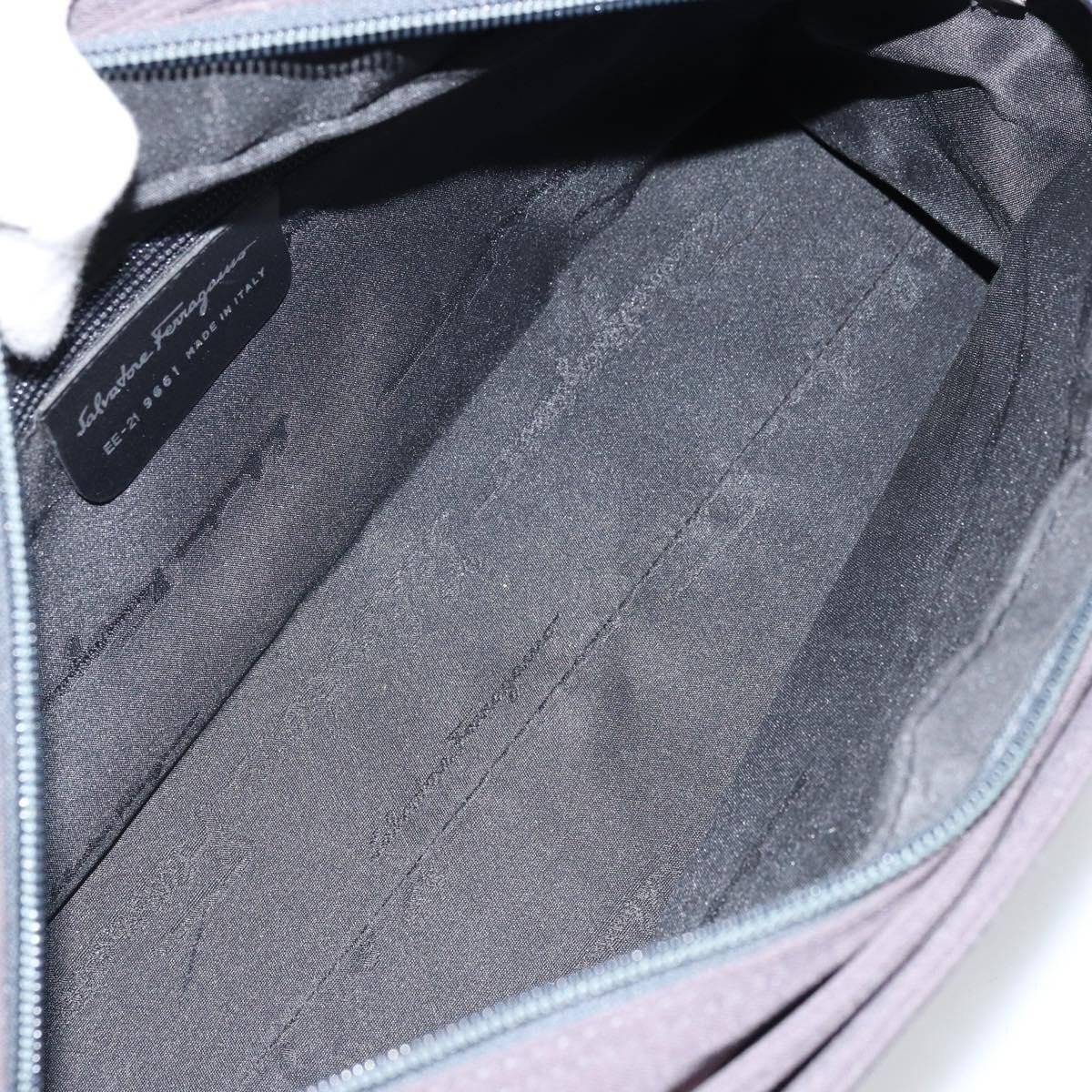 Salvatore Ferragamo Vala Canvas Grijs