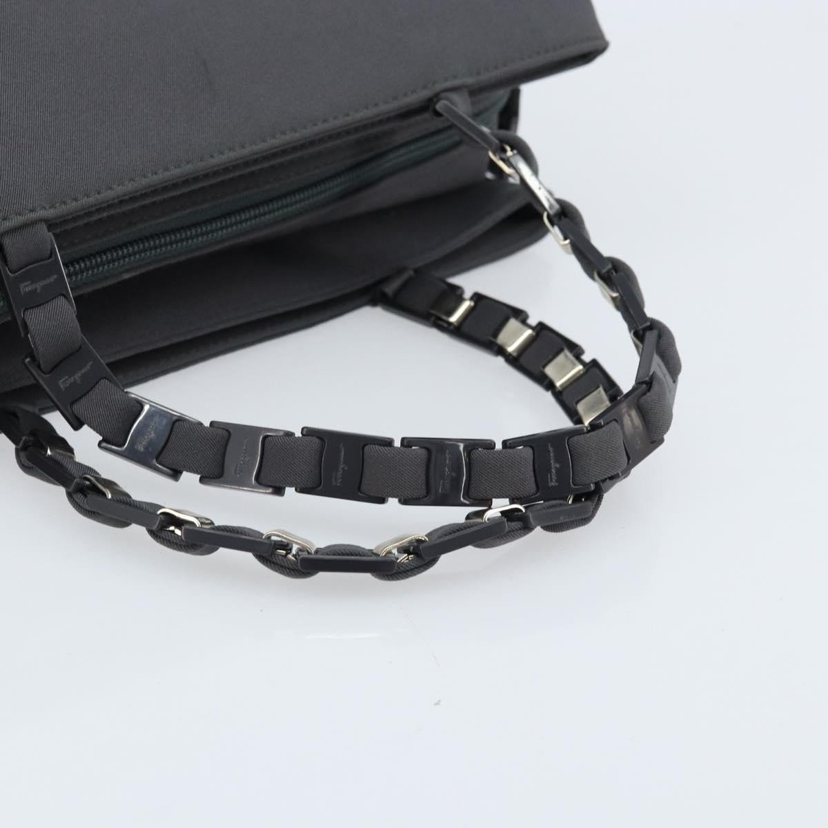 Salvatore Ferragamo Vala Canvas Grijs