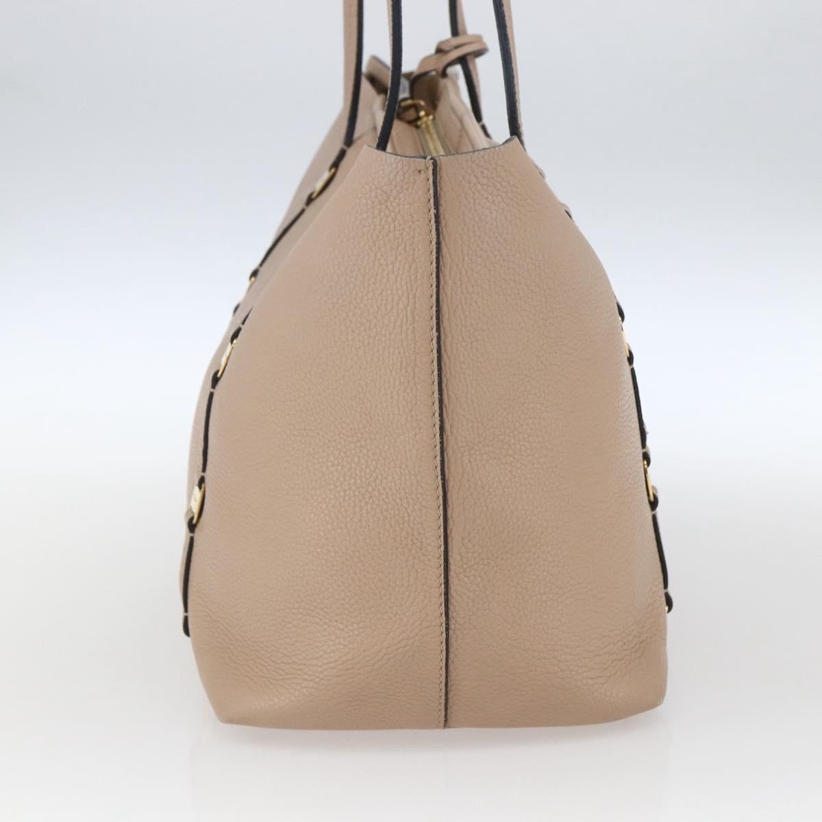 Salvatore Ferragamo Vala tote Leather Beige