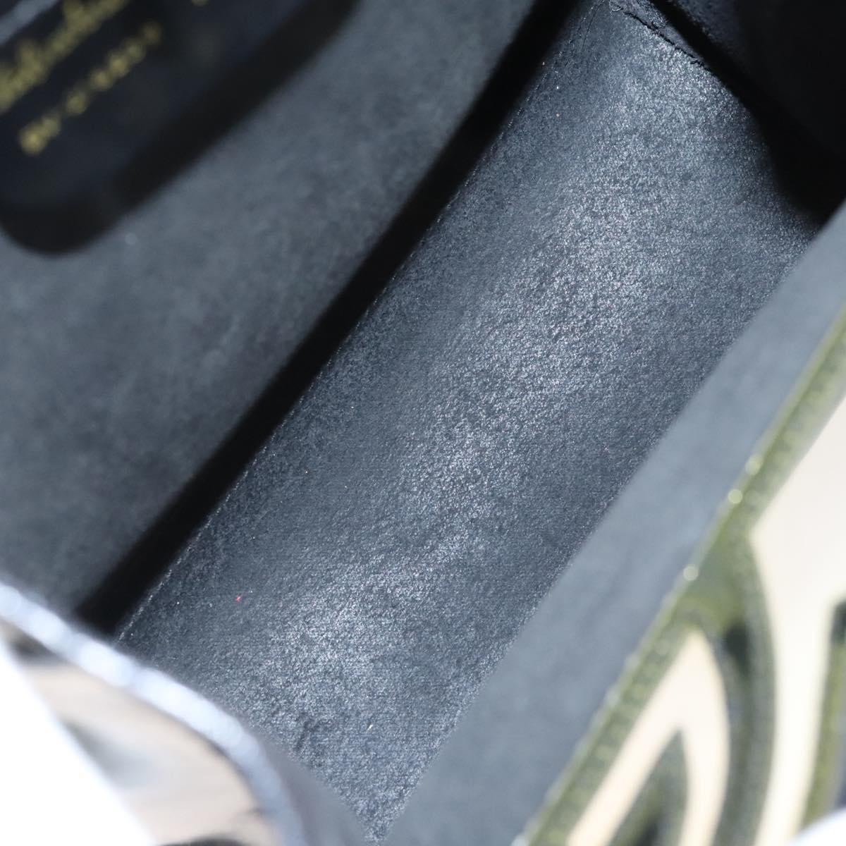 Salvatore Ferragamo Salvatore Ferragamo Wanda Tote Patent Leather Zwart