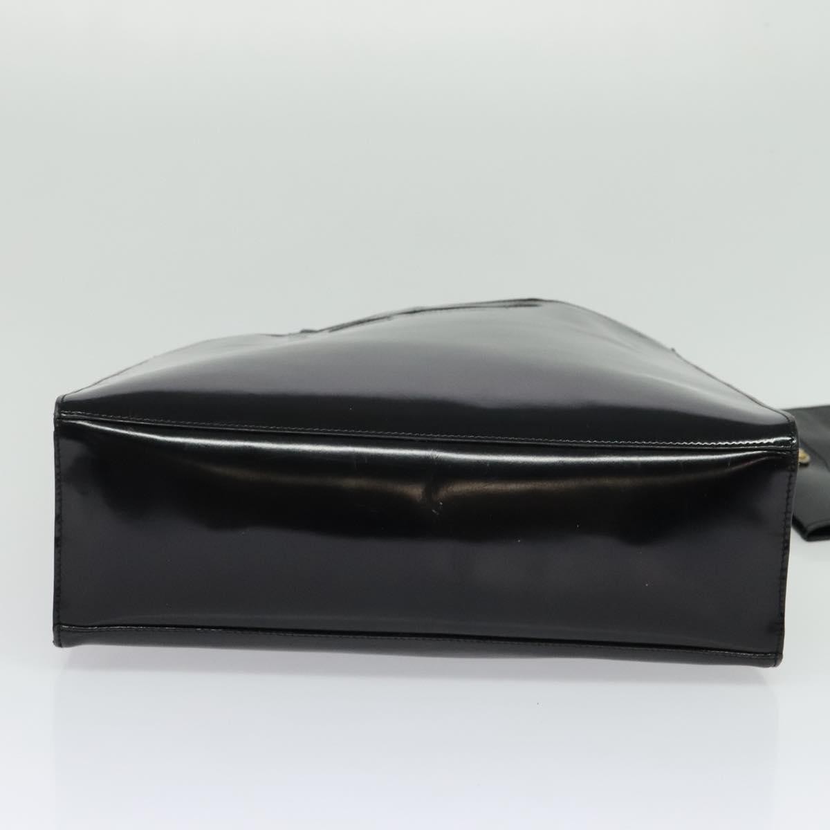 Salvatore Ferragamo Salvatore Ferragamo Shopper Tote Leather Tall Zwart