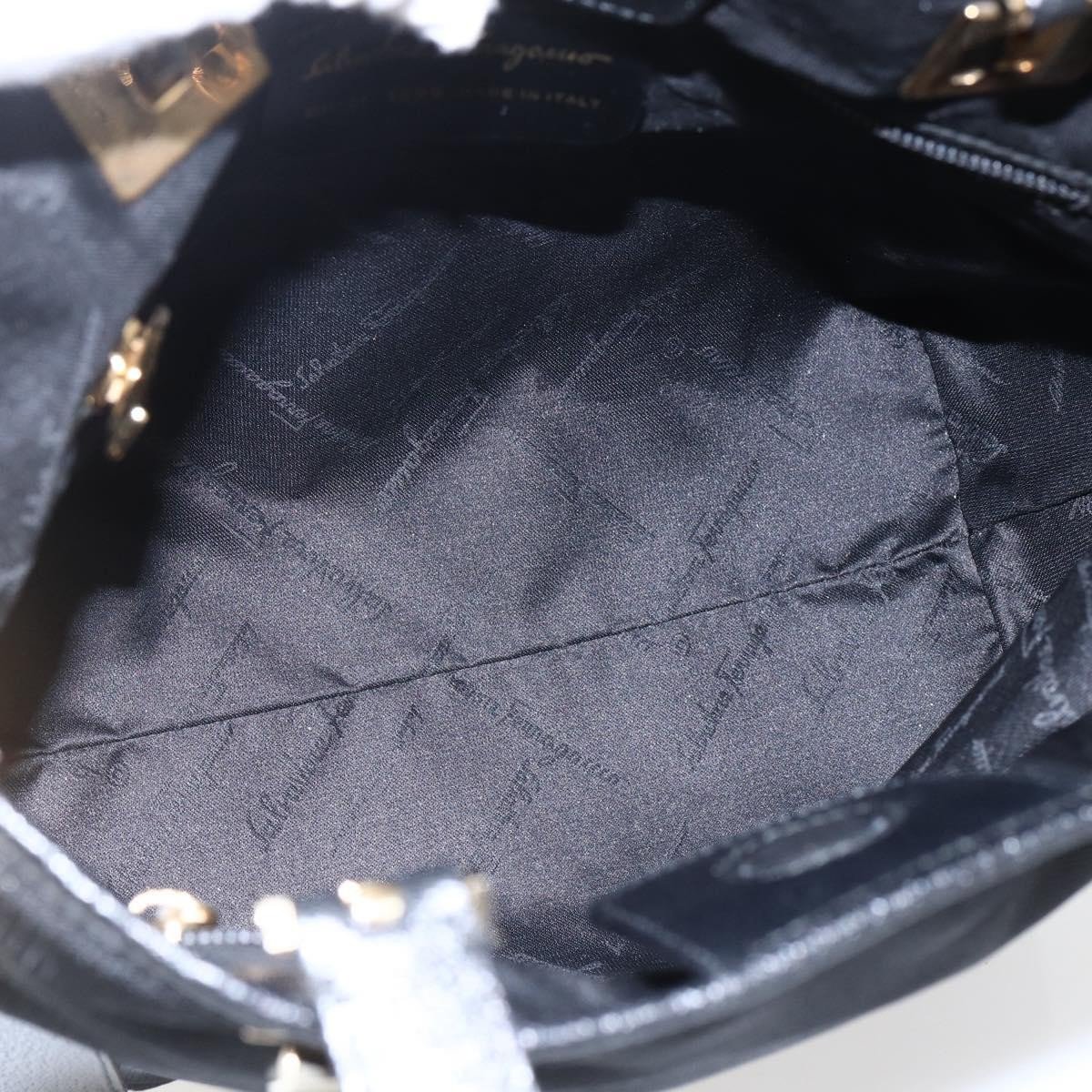 Salvatore Ferragamo Salvatore Ferragamo Tote Bag Canvas Zwart