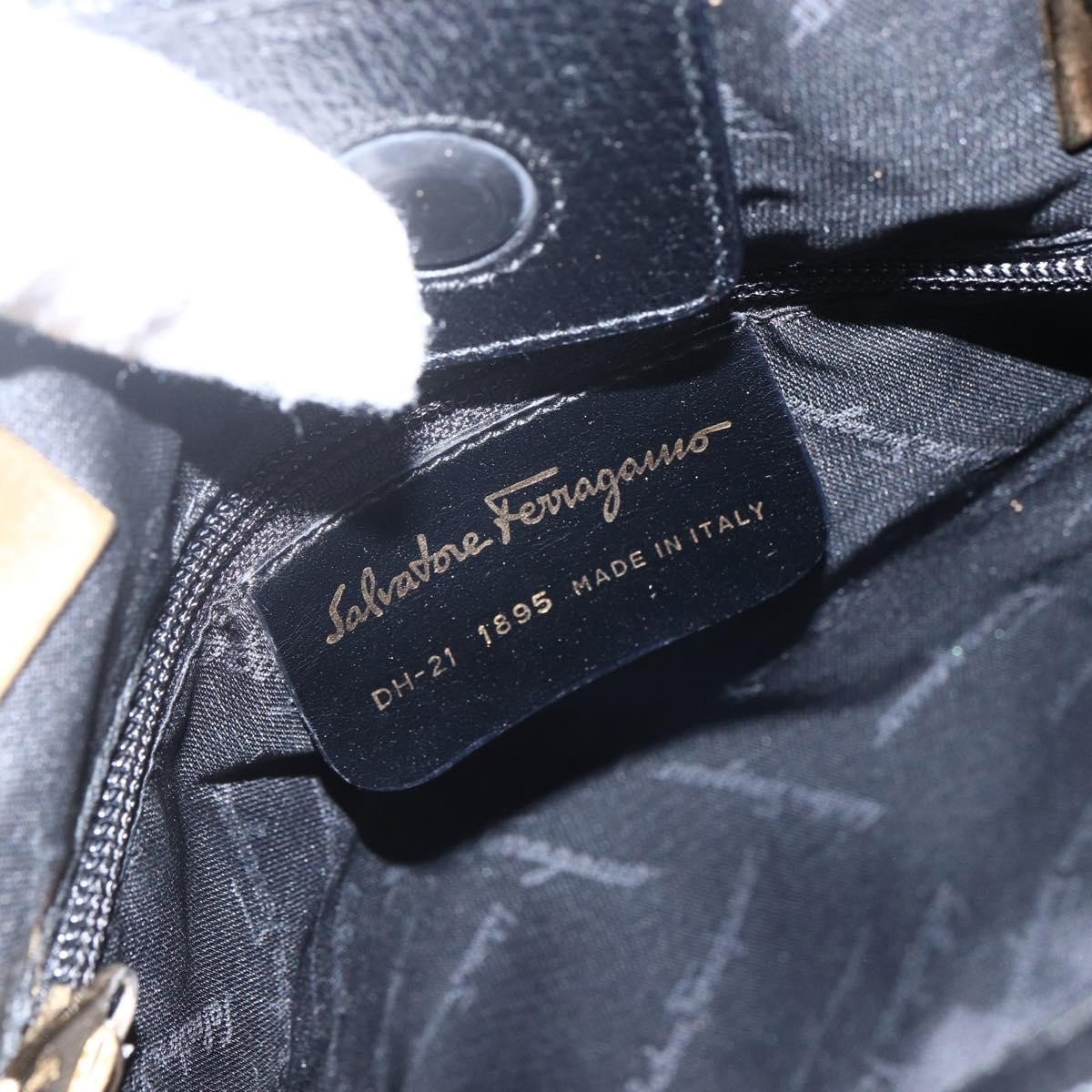 Salvatore Ferragamo Salvatore Ferragamo Tote Bag Canvas Zwart