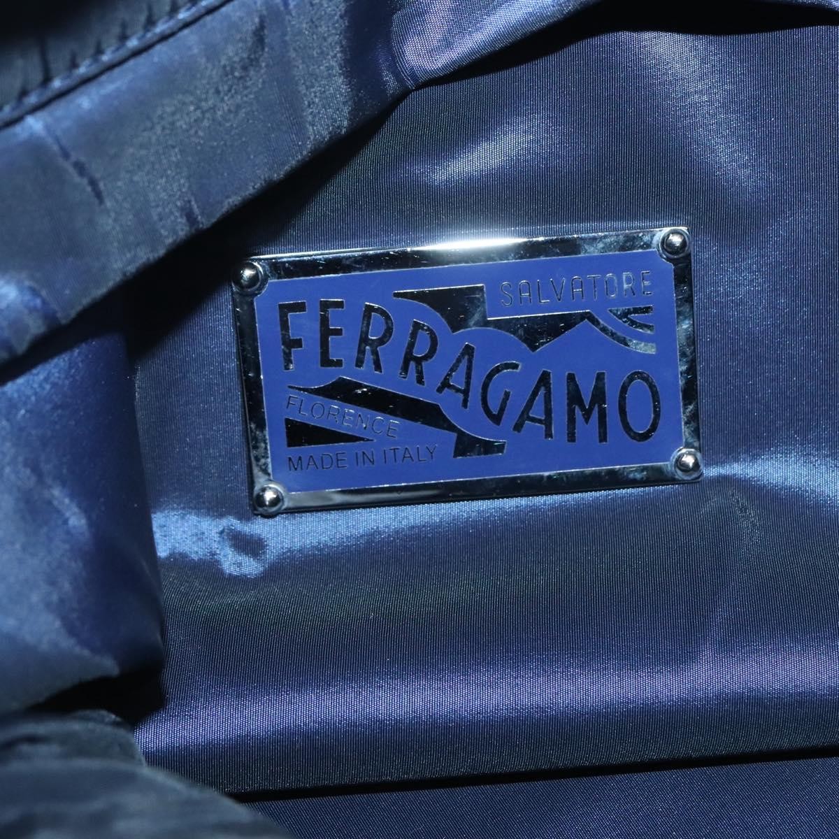 Salvatore Ferragamo Salvatore Ferragamo Convertible Front Zip Pocket Tote Suede Bruin