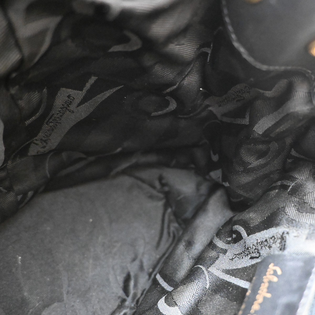 Salvatore Ferragamo Salvatore Ferragamo Vala Backpack Canvas Zwart