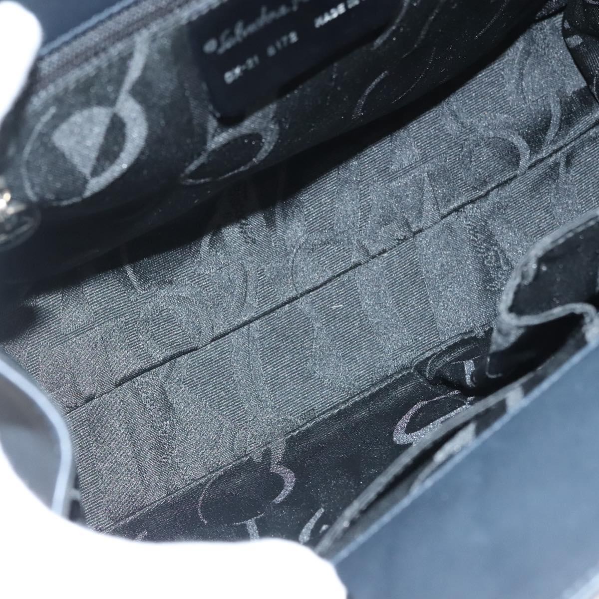 Salvatore Ferragamo Salvatore Ferragamo Soft W Tote Leather Small Zwart