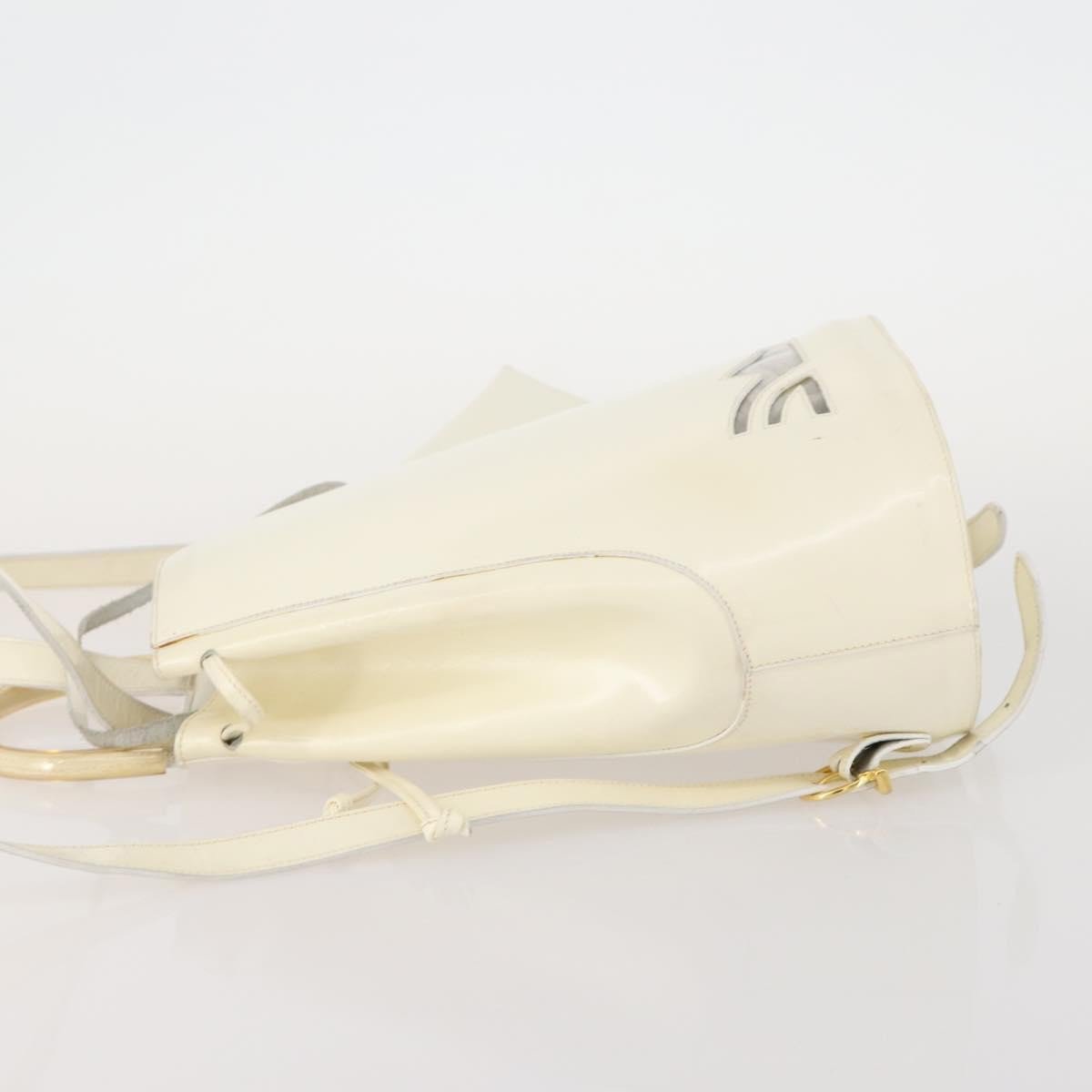 Salvatore Ferragamo Vintage Patent Leather Wit