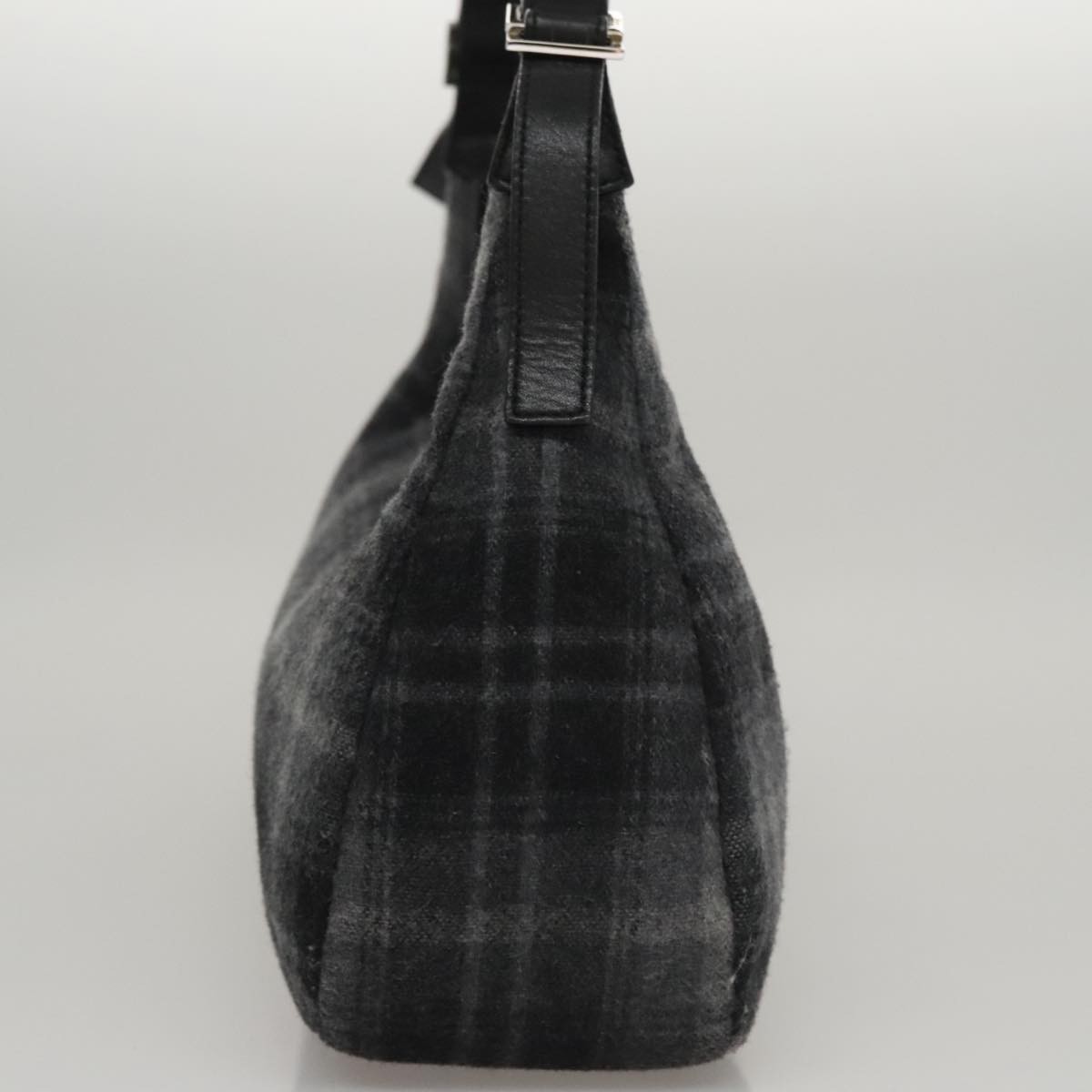Salvatore Ferragamo Shoulder Bag Wool Grijs