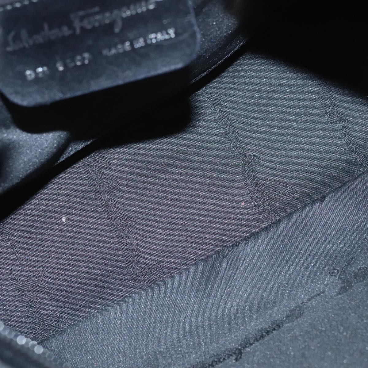 Salvatore Ferragamo Shoulder Bag Wool Grijs