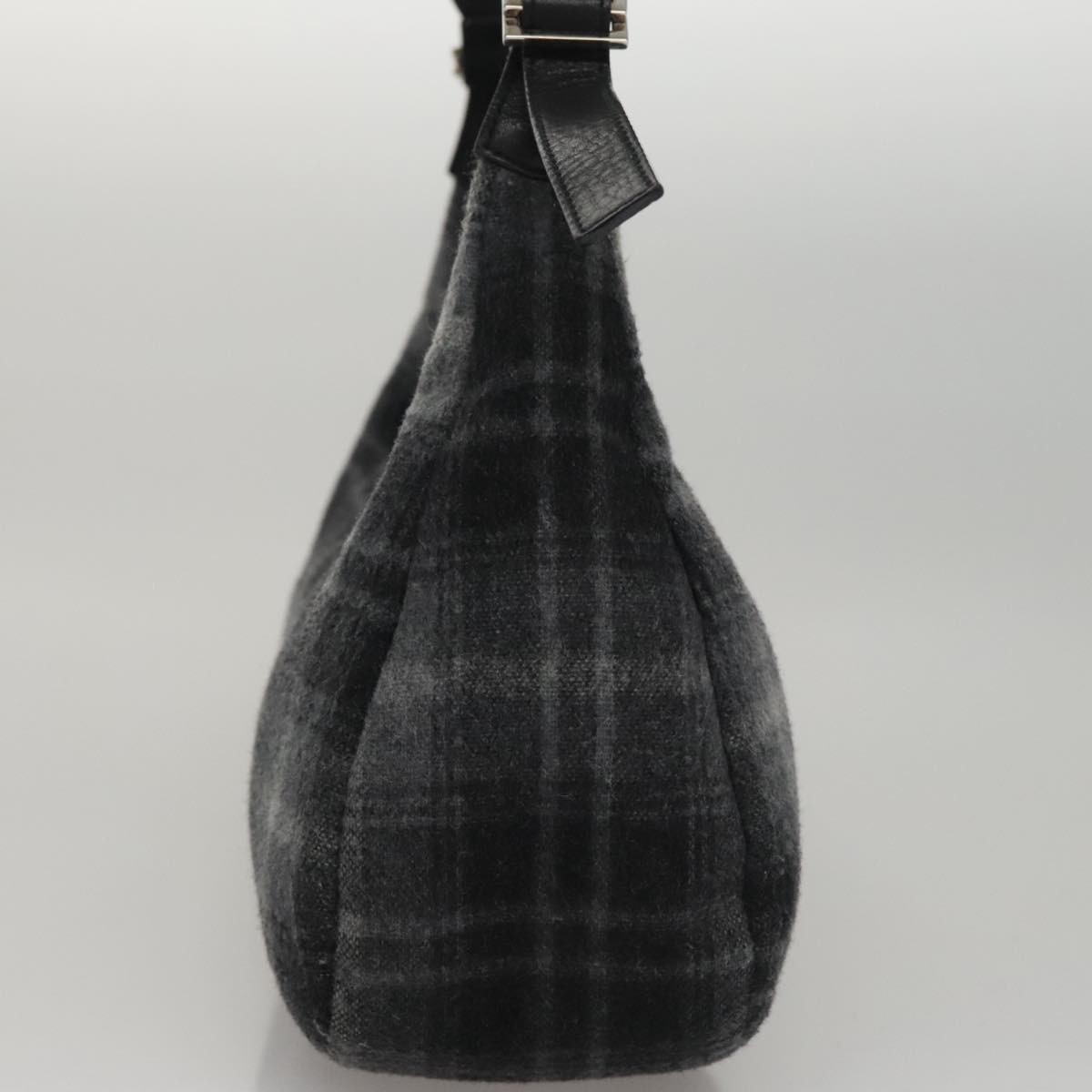 Salvatore Ferragamo Shoulder Bag Wool Grijs