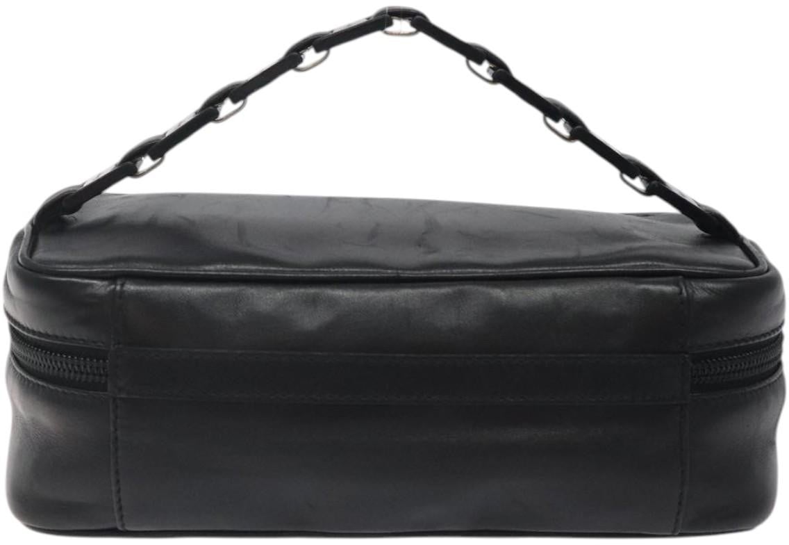 Salvatore Ferragamo Salvatore Ferragamo Vala Clutch bag Leather Zwart
