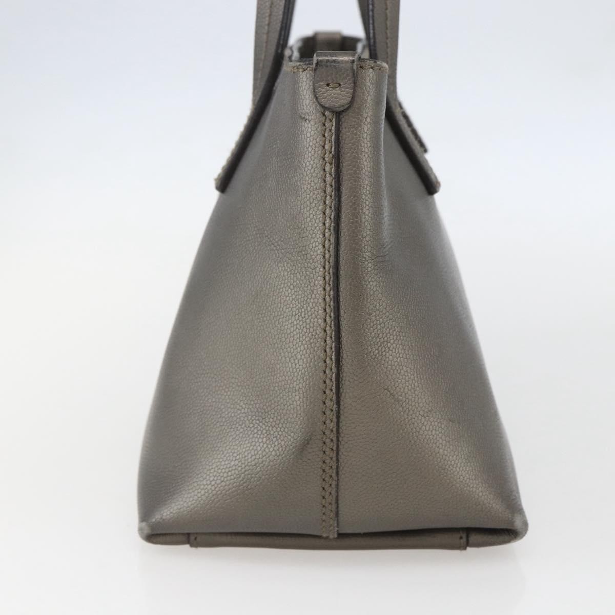 Salvatore Ferragamo Salvatore Ferragamo Amabel Tote Leather Zilver