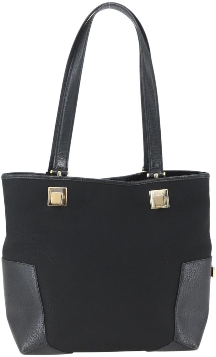 Salvatore Ferragamo Vintage Nylon Zwart