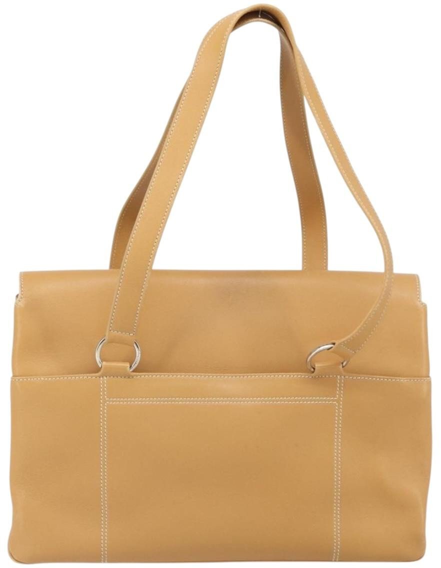 Salvatore Ferragamo Gancini Tote Leather Zwart