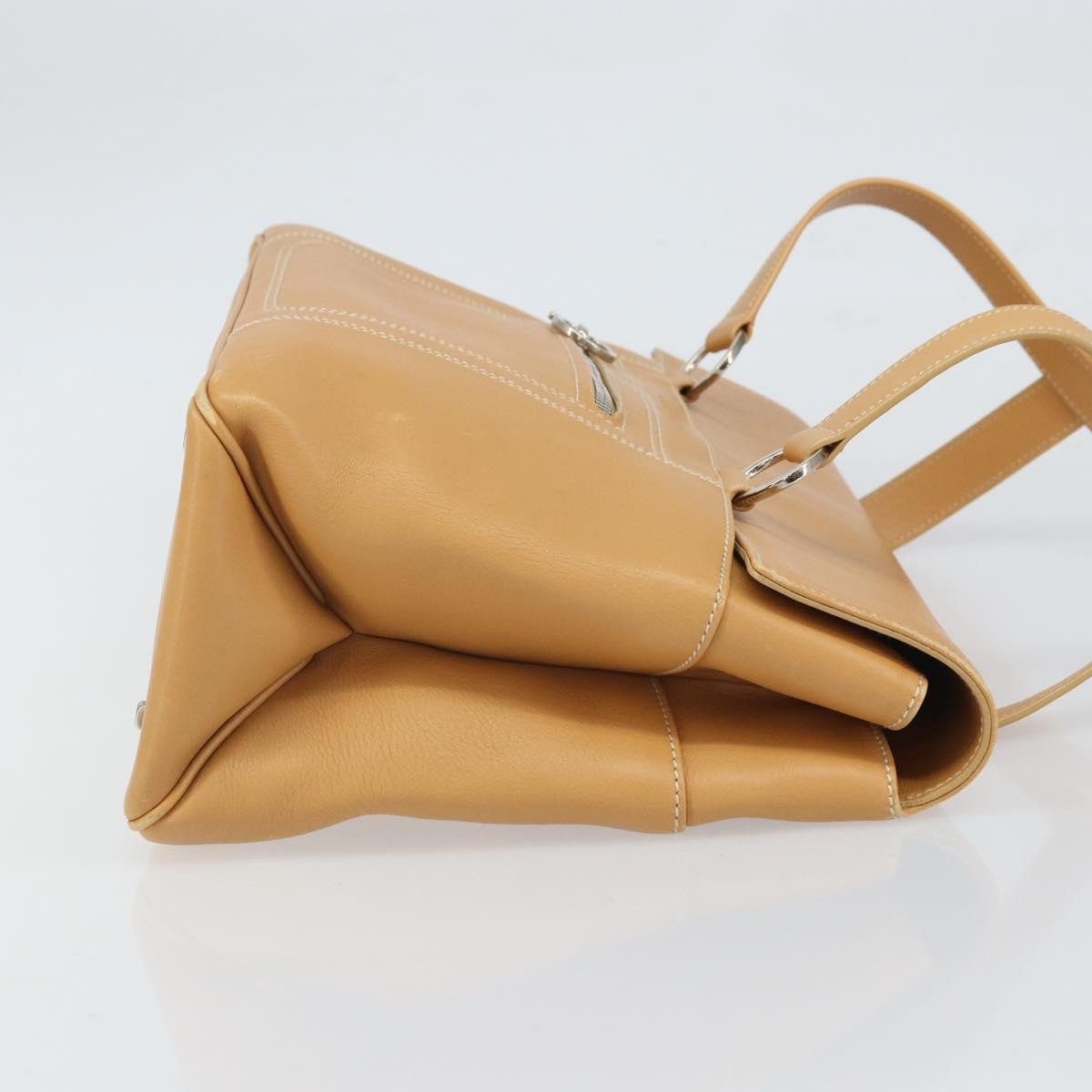 Salvatore Ferragamo Gancini Tote Leather Zwart