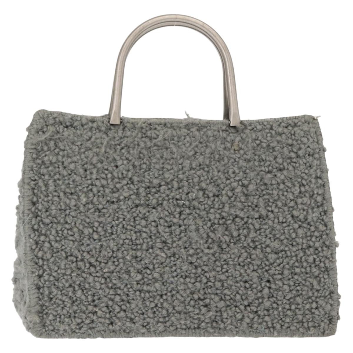 Salvatore Ferragamo Salvatore Ferragamo Gancini handbag Wool Zwart