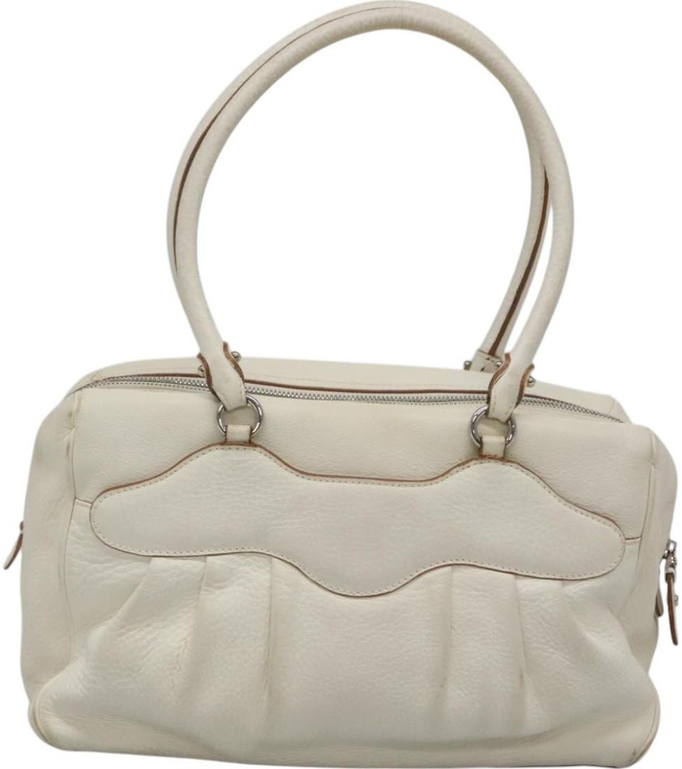 Salvatore Ferragamo Gancini Buckle Leather Large Wit