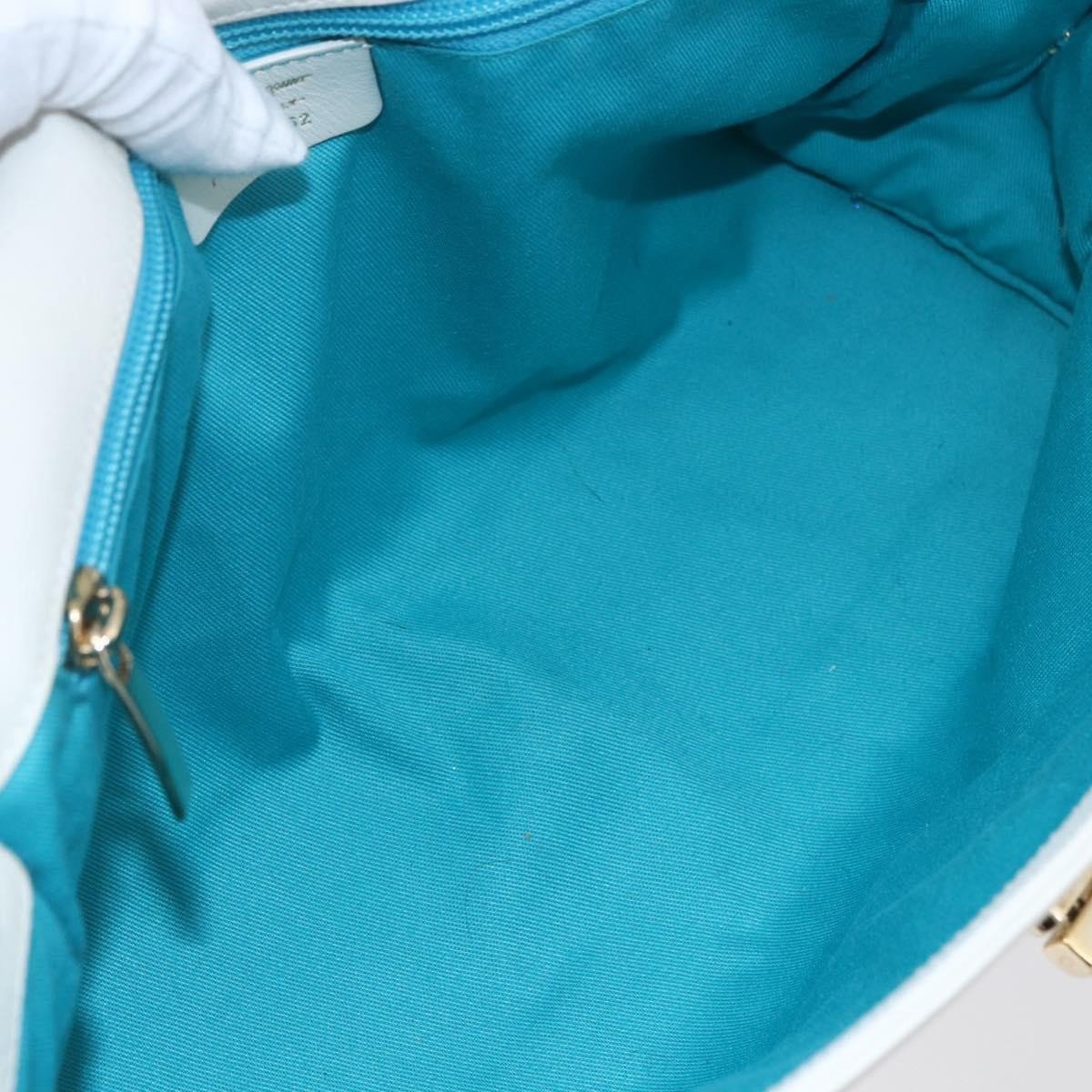 Salvatore Ferragamo Salvatore Ferragamo Gina Satchel Leather Medium Wit