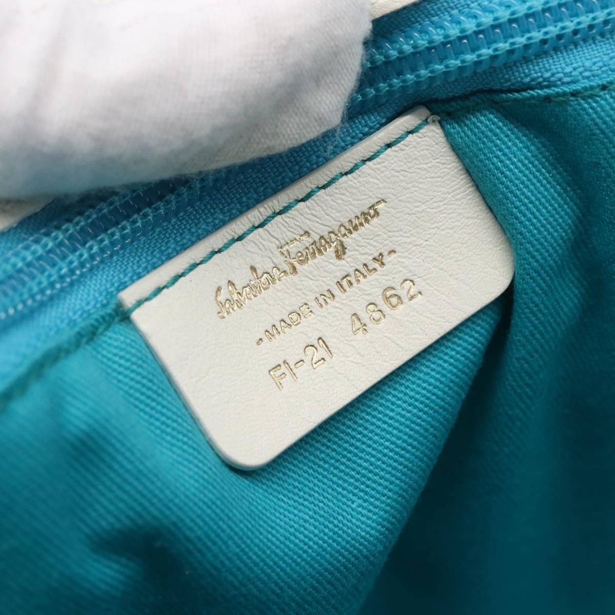 Salvatore Ferragamo Salvatore Ferragamo Gina Satchel Leather Medium Wit