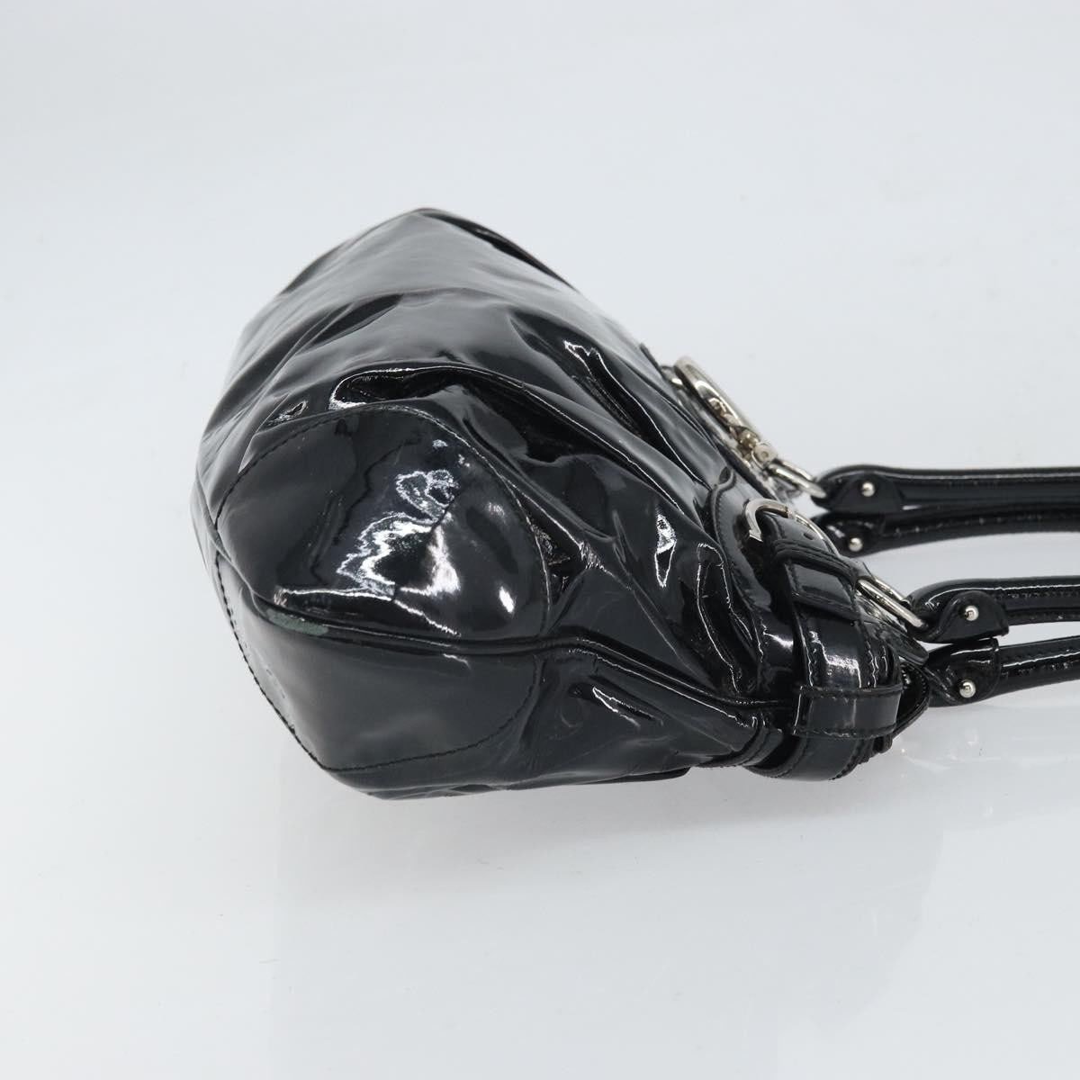 Salvatore Ferragamo Salvatore Ferragamo Marisa Crossbody Patent leather Zwart