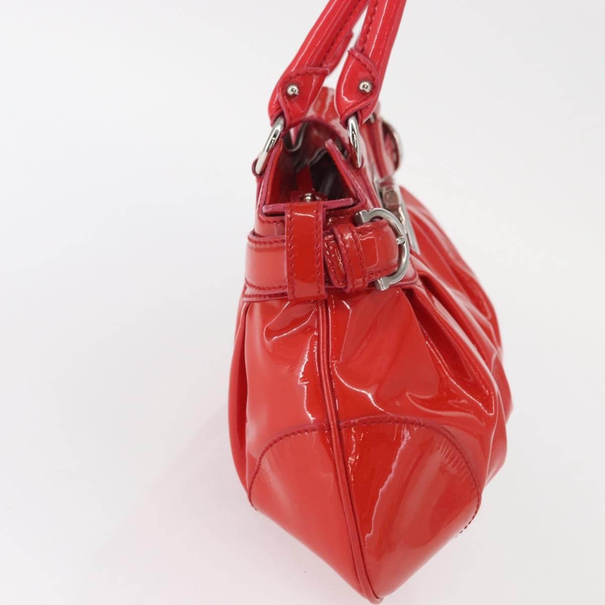 Salvatore Ferragamo Marisa Patent leather Rood