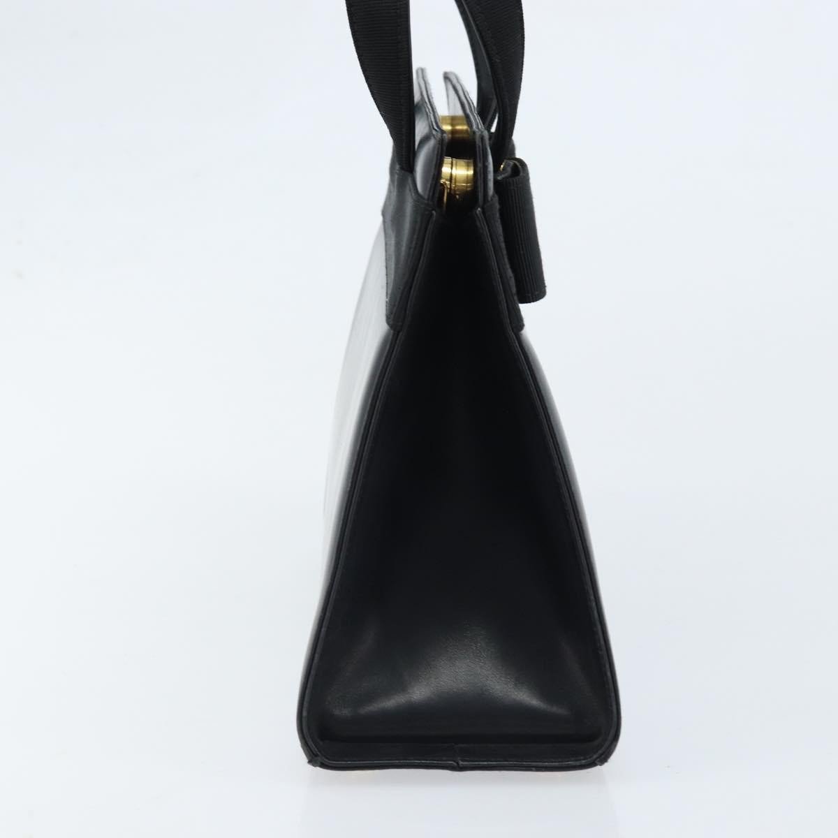 Salvatore Ferragamo Convertible Vara Bow Tote Leather Small Bruin
