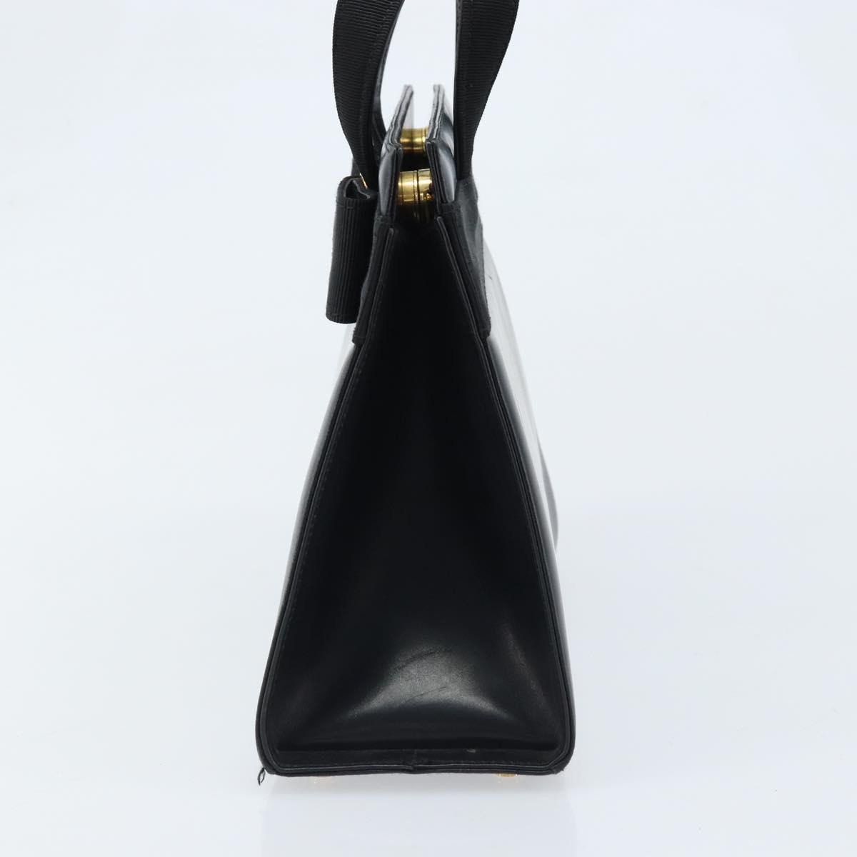 Salvatore Ferragamo Convertible Vara Bow Tote Leather Small Bruin