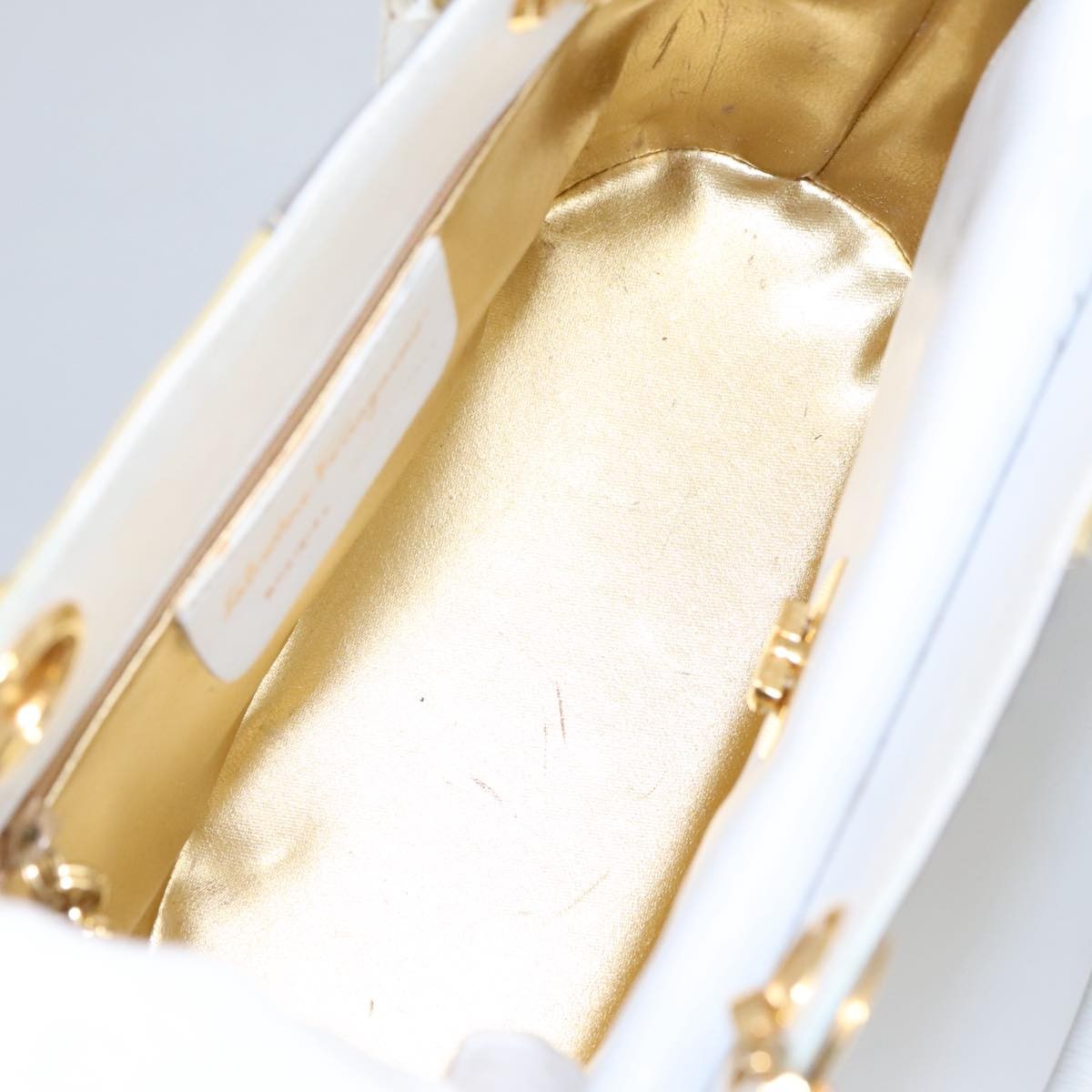 Salvatore Ferragamo Salvatore Ferragamo Vintage Gancini Top Handle Bag Leather Divers