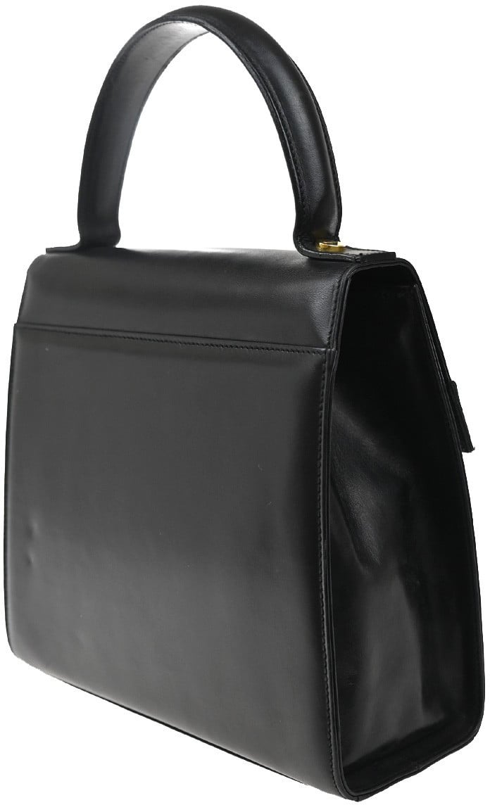 Salvatore Ferragamo Vala Handbag Leather Zwart