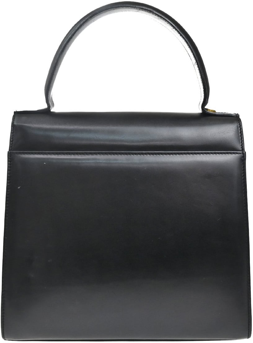 Salvatore Ferragamo Vala Handbag Leather Zwart