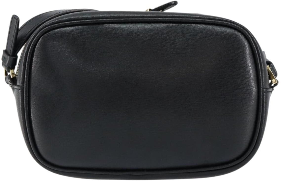 Salvatore Ferragamo City Camera Bag Leather Zwart