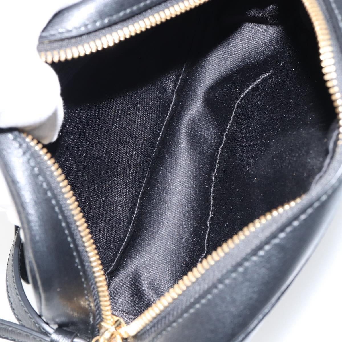 Salvatore Ferragamo City Camera Bag Leather Zwart