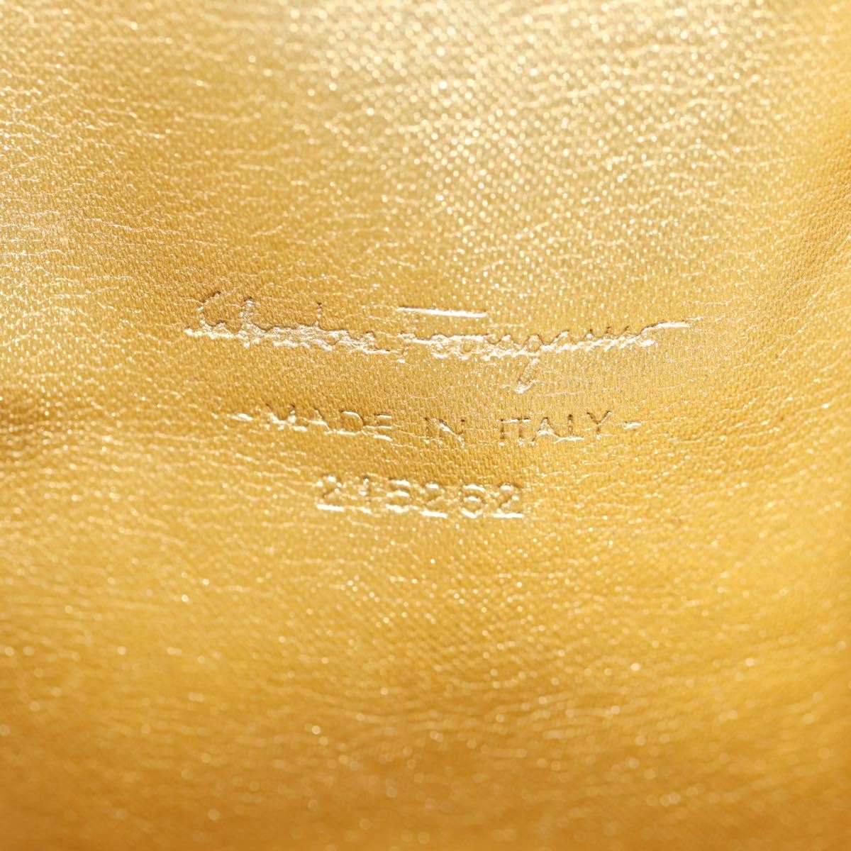 Salvatore Ferragamo Salvatore Ferragamo Gancini Convertible Top Handle Bag Plastic Divers