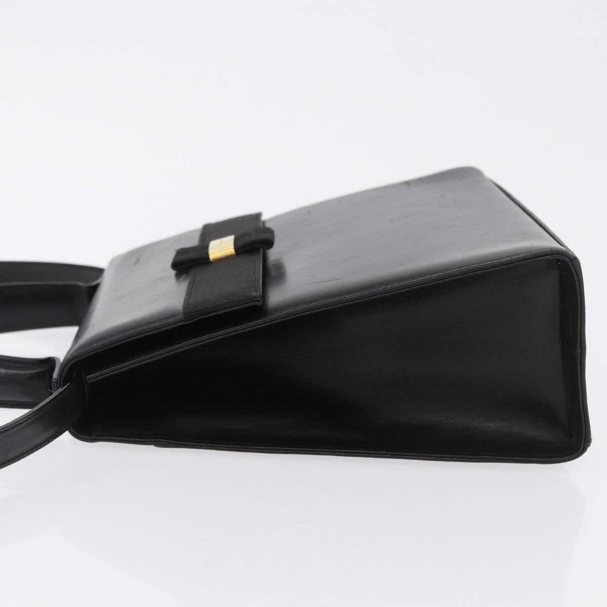 Salvatore Ferragamo Salvatore Ferragamo Vara Handbag Leather Zwart