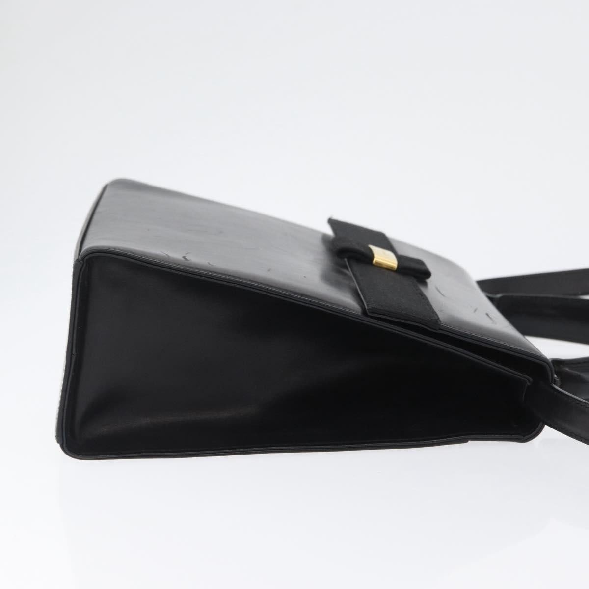 Salvatore Ferragamo Salvatore Ferragamo Vara Handbag Leather Zwart