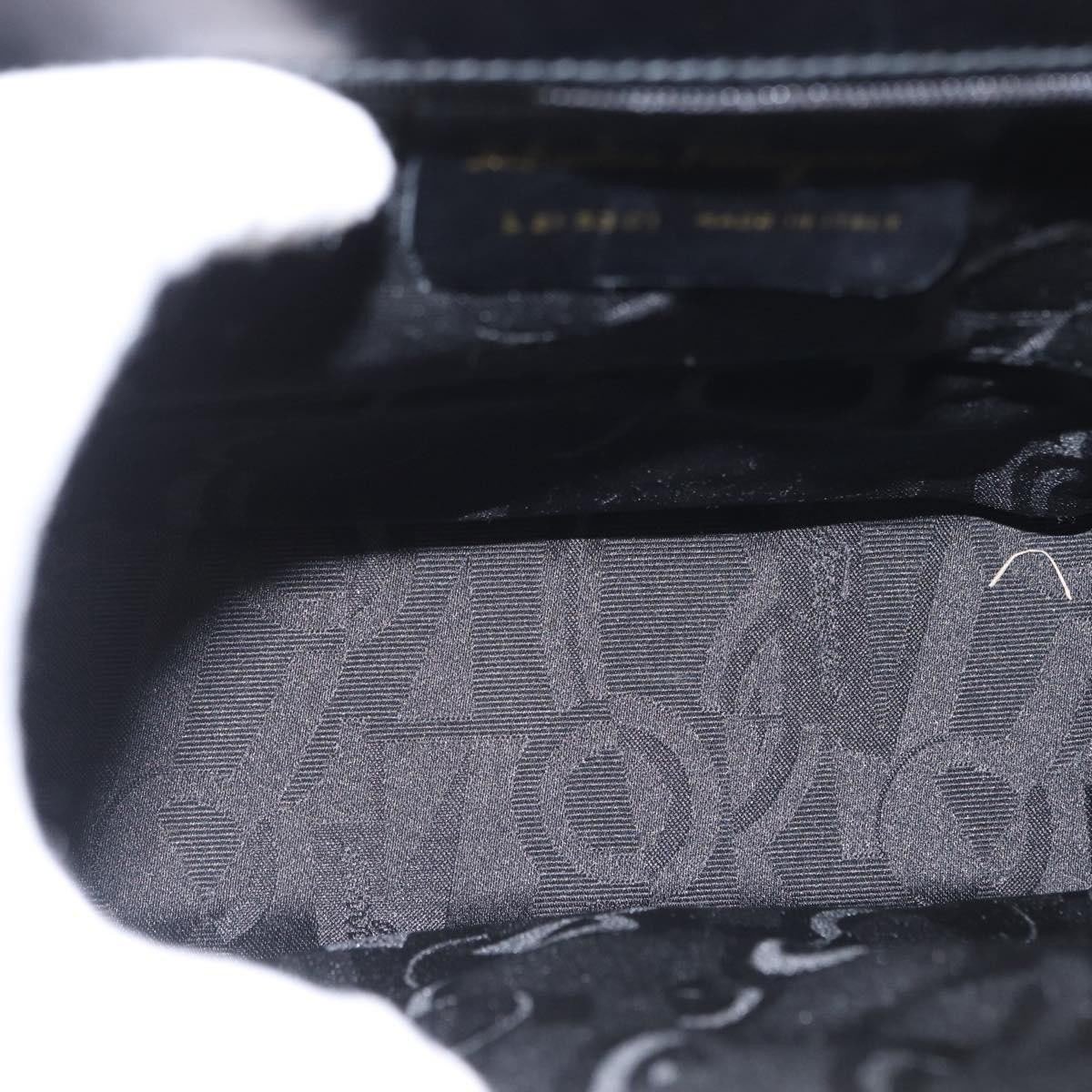 Salvatore Ferragamo Salvatore Ferragamo Vara Handbag Leather Zwart