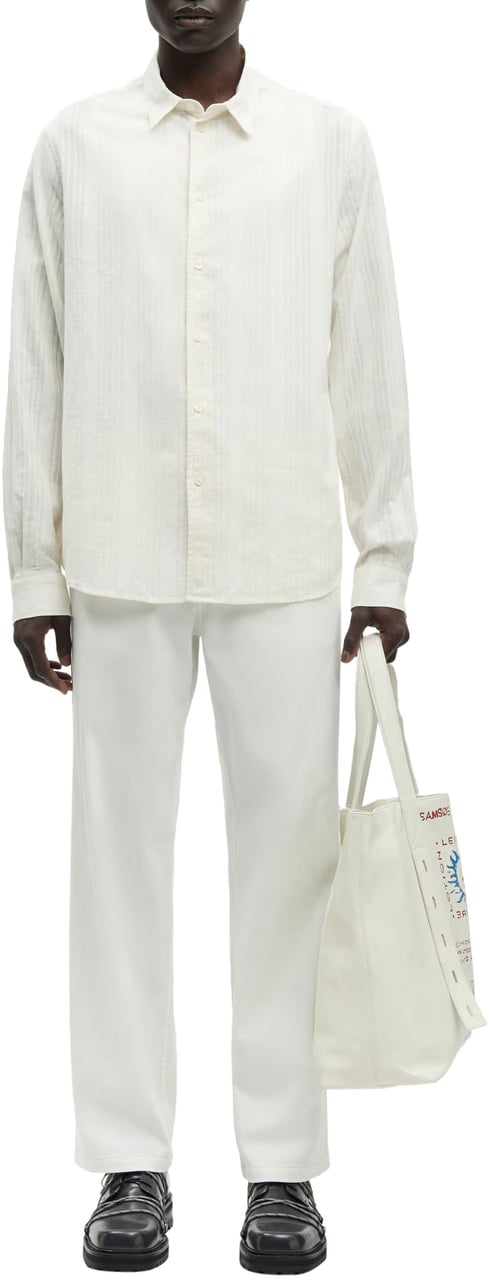 Samsøe Samsøe Camicia Sarayan Clear Cream Divers