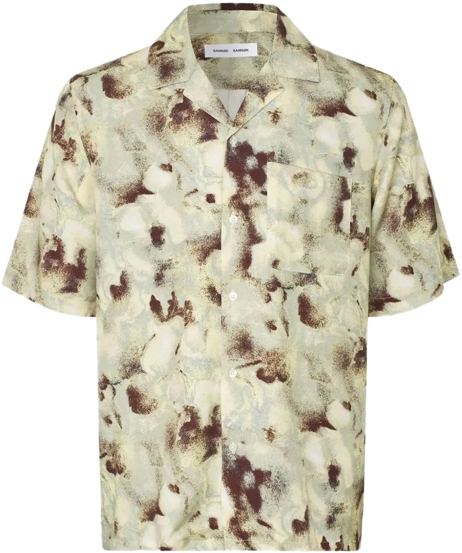 Samsøe Samsøe chemise saoscar Groen