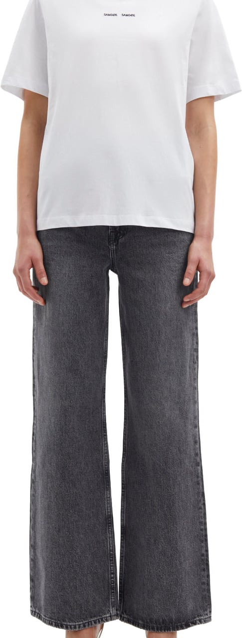 Samsøe Samsøe Samsoe Samsoe - Sadalila t-shirt 10379 - F10000011 - CLR000023 White Wit