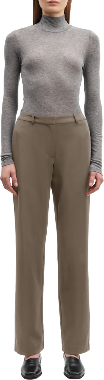 Samsøe Samsøe Samsoe Samsoe - Sahoys straight WB trousers 7331 - F10000047 - 190810TCX Major brown Bruin