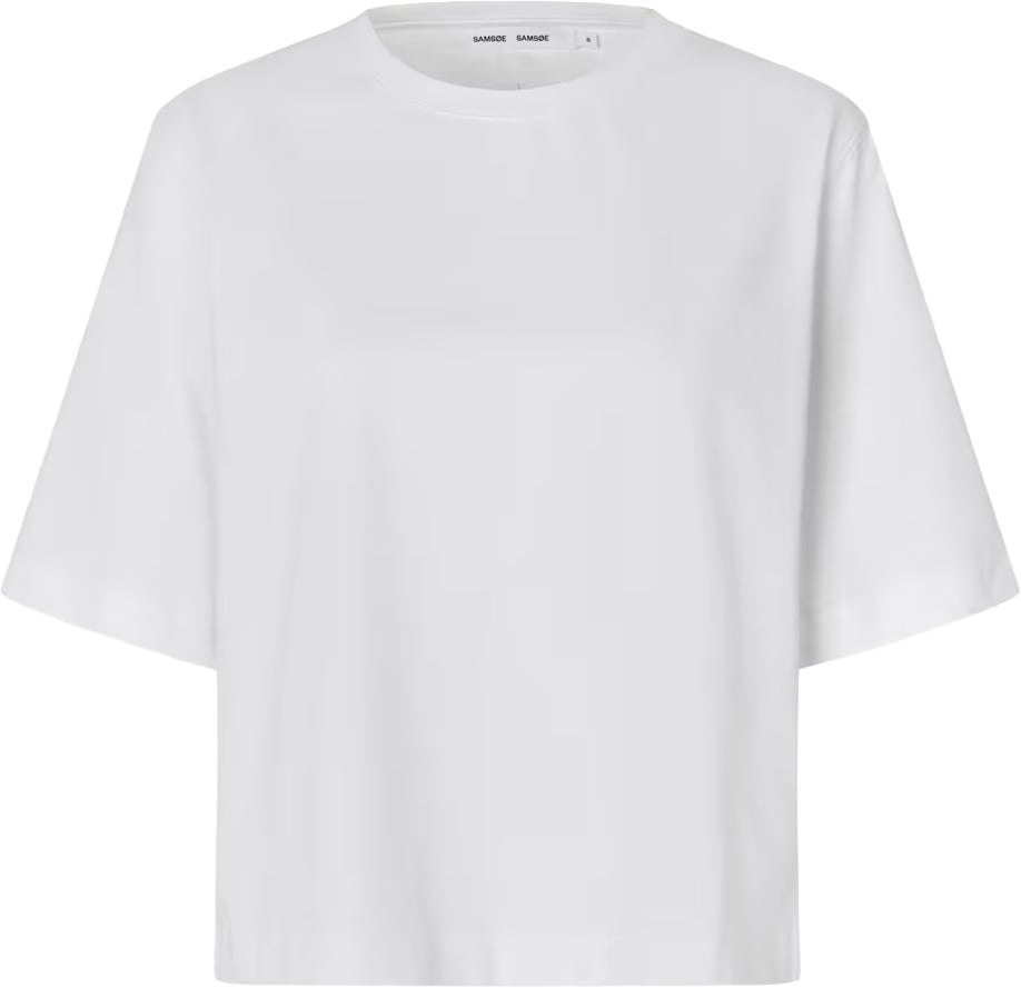 Samsøe Samsøe Samsoe Samsoe - Saabby t-shirt 11725 - F10000069 - CLR000023 White Wit