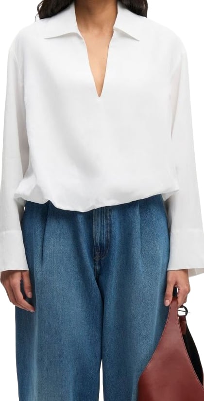 Samsøe Samsøe Samsoe Samsoe - Sadaphne shirt 15262 - F26100024 - CLR000023 White Wit