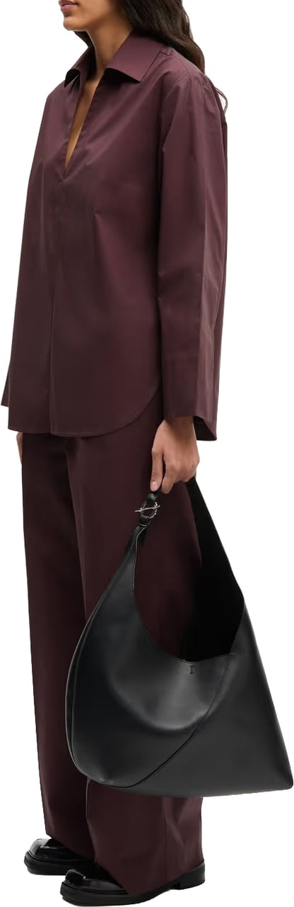 Samsøe Samsøe Samsoe Samsoe - Sasully blouse 15933 - F26100083 - 191619TCX Fudge Bruin