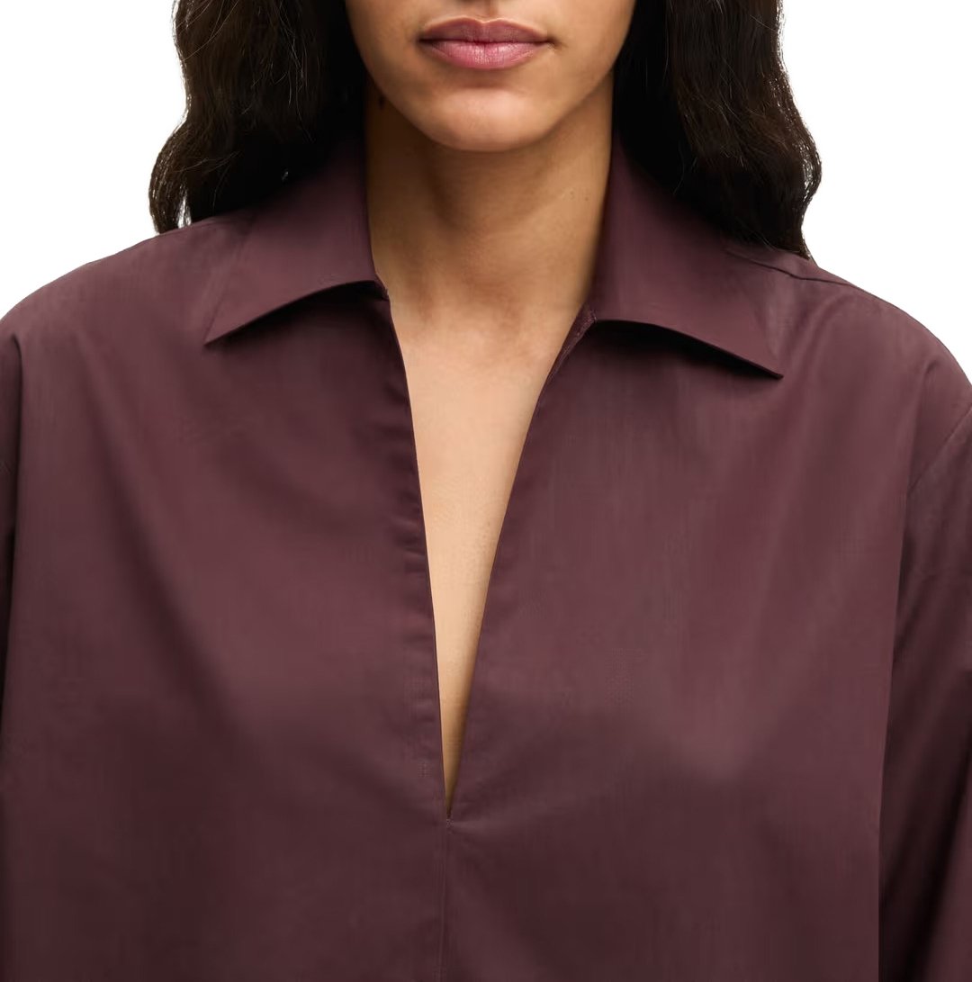 Samsøe Samsøe Samsoe Samsoe - Sasully blouse 15933 - F26100083 - 191619TCX Fudge Bruin